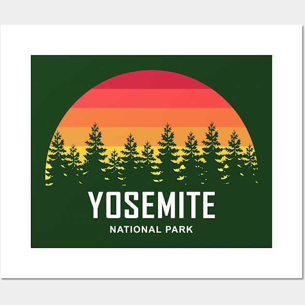 Yosemite National Park Wall Art by esskay1000